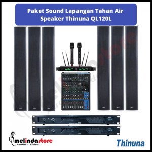 Paket Sound Lapangan Olahraga Speaker Thinuna QL-120L | 6 Speaker (Waterproof)